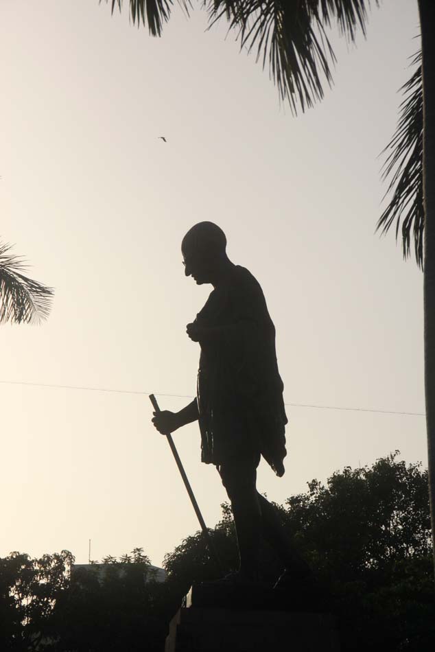 Gandhi in Mumbai